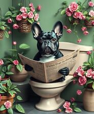 French bulldog toilet for sale  DUNSTABLE