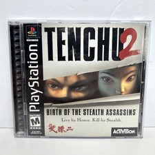 Tenchu 2: Birth of the Stealth Assassins (PS1, 2000) CIB MUITO BOM ESTADO Black Label Testado! comprar usado  Enviando para Brazil