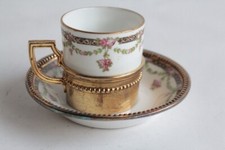 Tasse porcelaine vermeil d'occasion  Seyssel