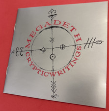 Megadeth - Cryptic Writings CD COMO NOVO Capitol UK HDCD N/Em estado perfeito comprar usado  Enviando para Brazil