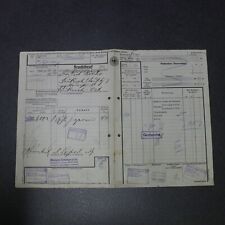 Alter frachtbrief reichsbahn gebraucht kaufen  Pirna, Dohma, Struppen