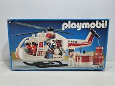 Playmobil 3789 Antiguo Helicoptero Salvamento SOS Rescate Sanitario Bombero comprar usado  Enviando para Brazil
