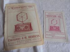 Catalogues radio vintage d'occasion  Bais