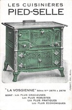 Publicite cuisinière pied d'occasion  Vasles