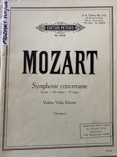 Mozart symphonie concertante for sale  BOURNEMOUTH