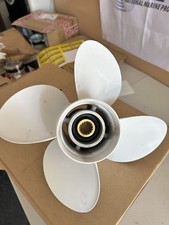 Hélice de popa 13 x 17 ajuste motor Yamaha 70-115HP 4 lâminas 15 dentes alumínio comprar usado  Enviando para Brazil