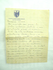 Lettera soldato car usato  Cremona