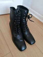 Miista black leather for sale  WARRINGTON