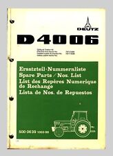 Deutz 4006 traktor gebraucht kaufen  Deutschland