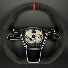 Volante Audi A6 S6 RS6 A7 S7 RS7 4K C8 Alcantara RS pás comprar usado Volante Audi A6 S6 RS6 A7 S7 RS7 4K C8 Alcantara RS pás comprar usado  Enviando para Brazil