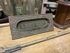 Vintage metal letter for sale  DUMFRIES