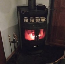 Justus kaminofen holzofen gebraucht kaufen  Ebenhausen