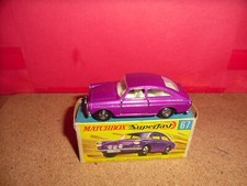 Matchbox Sup/fast #67-Volkswagon 1600TL, Estado perfeito em boa caixa original 'G', NOS, 1970. comprar usado  Enviando para Brazil