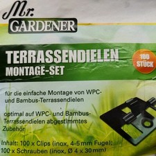Terrassen montage set gebraucht kaufen  Borgholzhausen