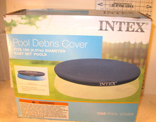 Capa para piscina Intex 28023E: para 15 pés redonda fácil 13&apos;11&quot; (redonda), escura, usado comprar usado  Enviando para Brazil