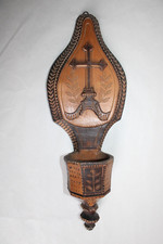 Ancien bénitier bois d'occasion  Briare