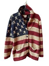 Usado, Suéter cardigã Ralph Lauren denim e suprimentos bandeira americana malha GG comprar usado  Enviando para Brazil