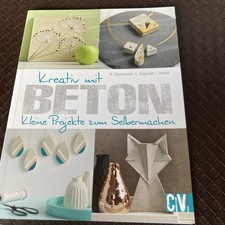 Bastelbuch kreativ beton gebraucht kaufen  Mannheim