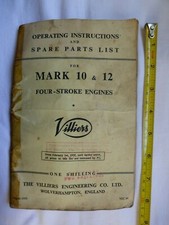 Villiers mark operating for sale  HORSHAM