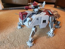 2008 Star Wars Clone Wars AT-TE WALKER - Funcionando Exclusivo Trooper QUASE COMPLETO comprar usado  Enviando para Brazil