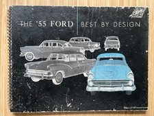 1955 Ford Dealer Showroom Álbum “Melhor por Design” Livro Espiral Original comprar usado  Enviando para Brazil