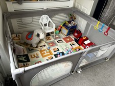 Baby playpen large for sale  LYTHAM ST. ANNES
