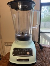 Liquidificador KitchenAid KSB157 5 velocidades diamante com jarro de 60 oz, cristal azul funciona comprar usado  Enviando para Brazil