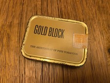 Vintage gold block for sale  PRESTON
