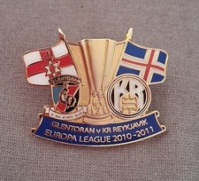 Glentoran match badge for sale  BELFAST