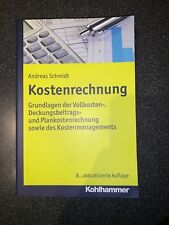 Andreas schmidt kostenrechnung gebraucht kaufen  Osnabrück