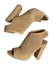 Botinhas de salto Aldo Open Toe camurça marrom 8 comprar usado  Enviando para Brazil