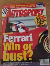 Autosport 1995 ferrari for sale  LEEDS