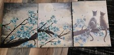 3pcs colorful canvas for sale  La Grange
