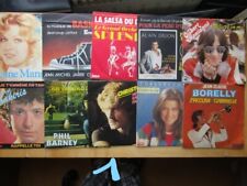 Lot disques vinyles d'occasion  Sassenage