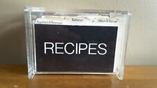 Vintage recipe box for sale  Fremont