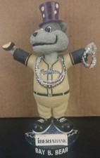 Mascote aposentado Bay B. Bear Mobile Baybears MiLB SGA Bobblehead Mardi Gras comprar usado  Enviando para Brazil