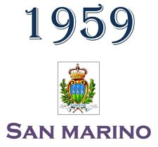 San marino 1959 usato  Assisi