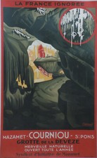 Grotte deveze affiche d'occasion  Velleron