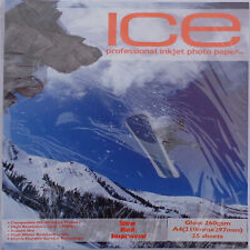 Usado, Papel fotográfico brilhante 21 folhas ICE A4 260GSM comprar usado  Enviando para Brazil