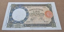 Cinquanta lire lupa usato  Benevento