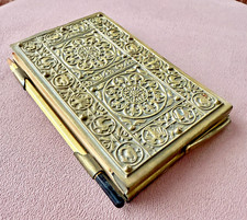 Suporte de almofada de pontuação ponte ornamentada de latão vintage com almofadas e lápis Costich & Sons comprar usado  Enviando para Brazil