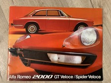 alfa romeo spider 2000 veloce for sale alfa romeo spider 2000 veloce for sale SHEFFIELD