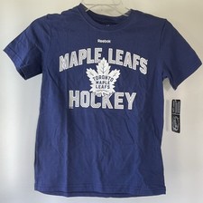 Camiseta Reebok Toronto Maple Leafs Youth Graphic tamanho pequeno nova com etiquetas, usado comprar usado  Enviando para Brazil