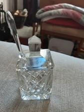 Small glass condiment for sale  KENDAL
