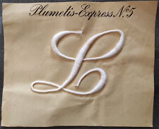 Lettres brodées plumetis d'occasion  Raismes