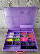 Estojo de transporte organizador com tear arco-íris variedade de faixas de borracha com estojo #1 comprar usado  Enviando para Brazil