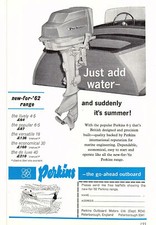 1962 advert perkins for sale  SIDCUP