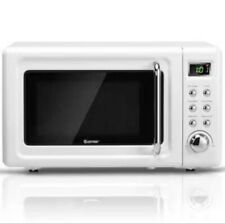 Micro-ondas multifuncional 700W 0,7 pés cúbicos uso doméstico cozinha branco comprar usado  Enviando para Brazil