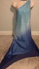 Blue sequin asymmetric for sale  Valparaiso