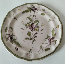 Assiette vintage faïence d'occasion  Auxerre